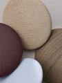 Portemanteaux & patères - Patère Large | The Dots Wood | Ø 17 cm - Muuto