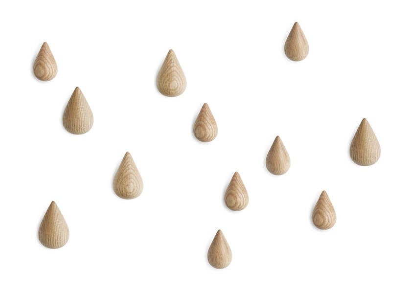 Portemanteaux & patères - Patère Small | Dropit | Set de 2 - Normann Copenhagen