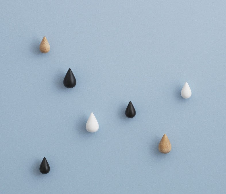 Portemanteaux & patères - Patère Small | Dropit | Set de 2 - Normann Copenhagen