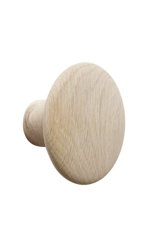 Portemanteaux & patères - Patère Small | The Dots Wood | Ø 9 cm - Muuto