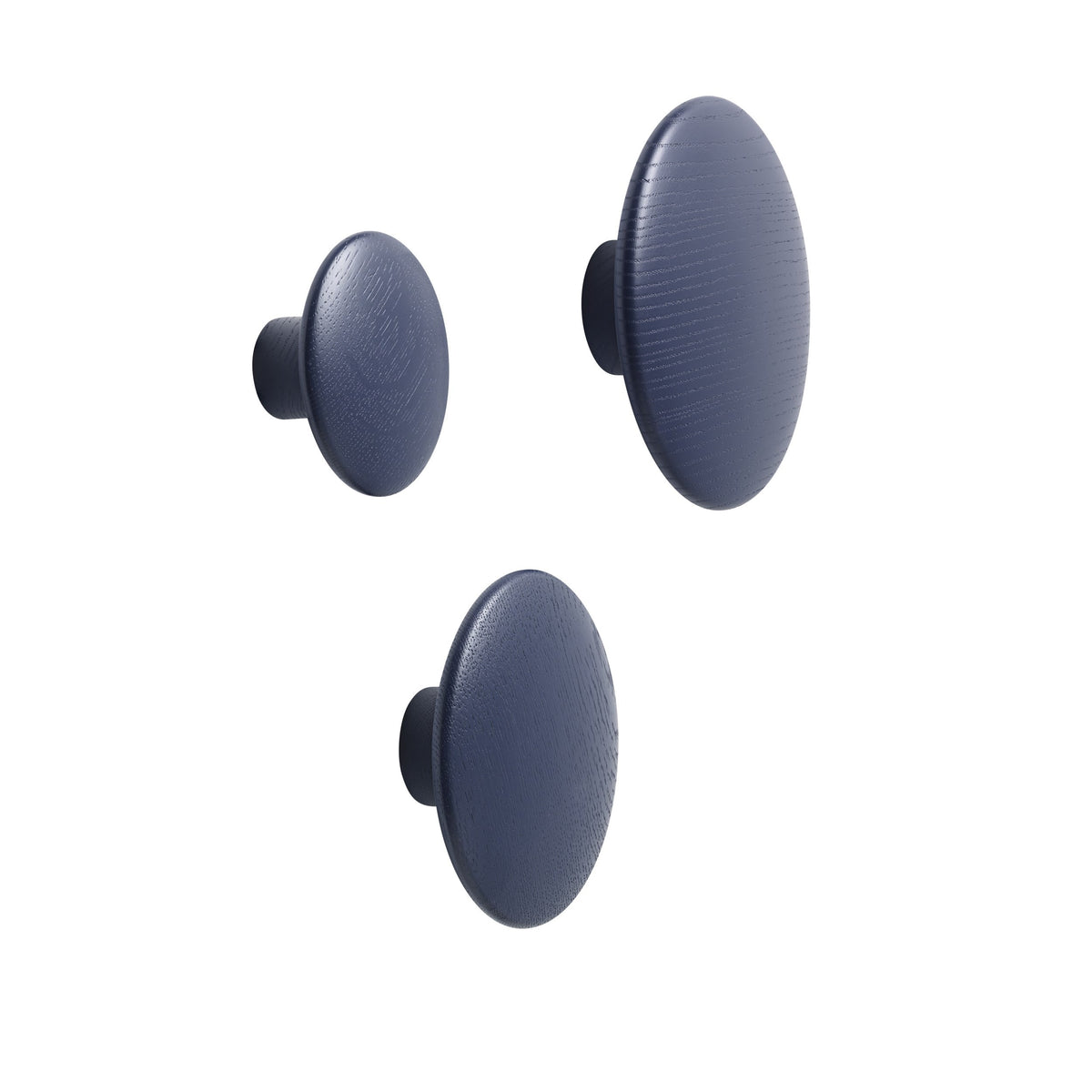 Portemanteaux & patères - Patère XS | The Dots Wood | Ø 6.5 cm - Muuto