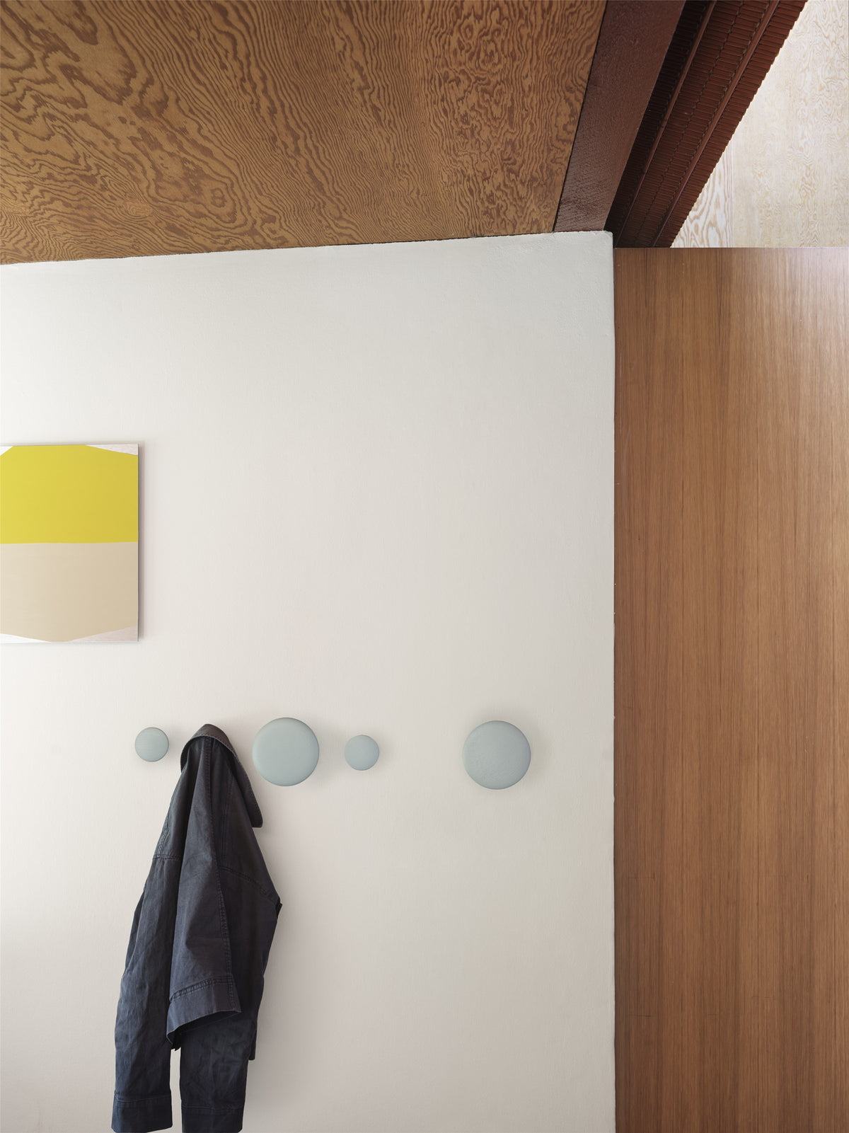 Portemanteaux & patères - Patère XS | The Dots Wood | Ø 6.5 cm - Muuto