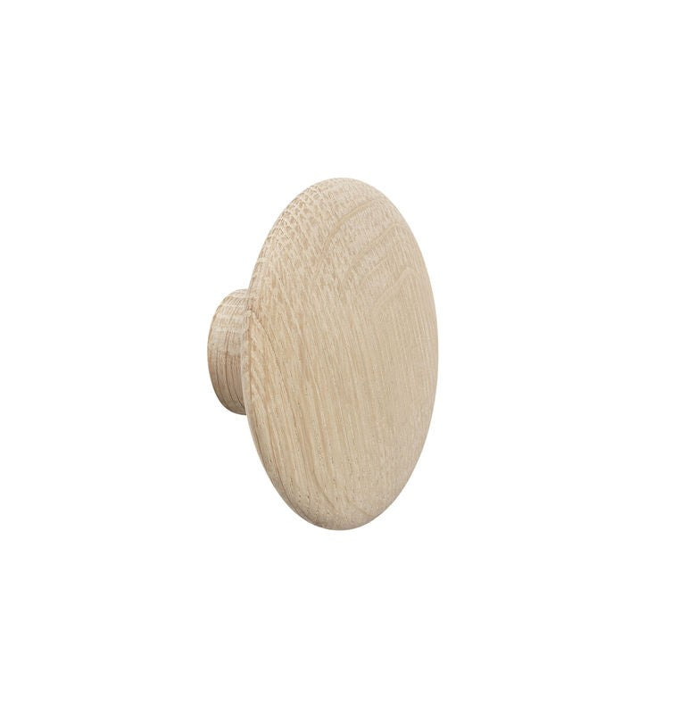 Portemanteaux & patères - Patère XS | The Dots Wood | Ø 6.5 cm - Muuto