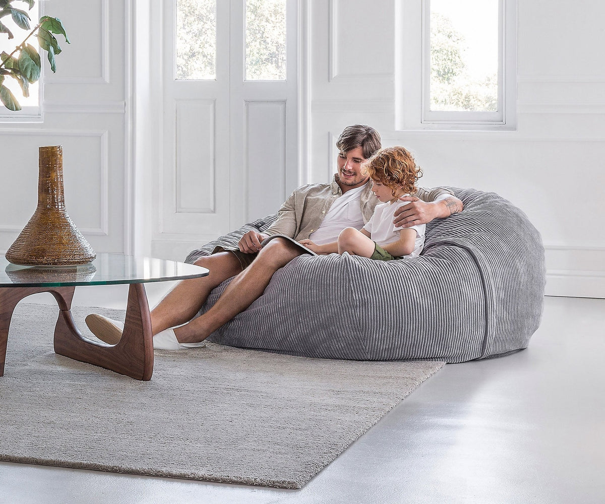 Poufs - Pouf Cord Velours Large - Vetsak