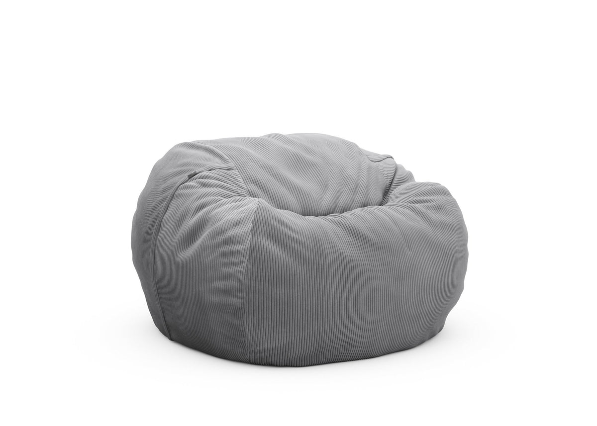 Poufs - Pouf Cord Velours Medium - Vetsak