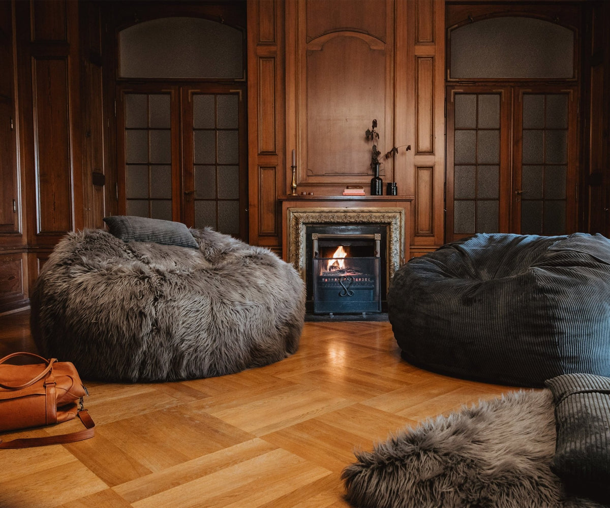 Poufs - Pouf Flokati Large - Vetsak
