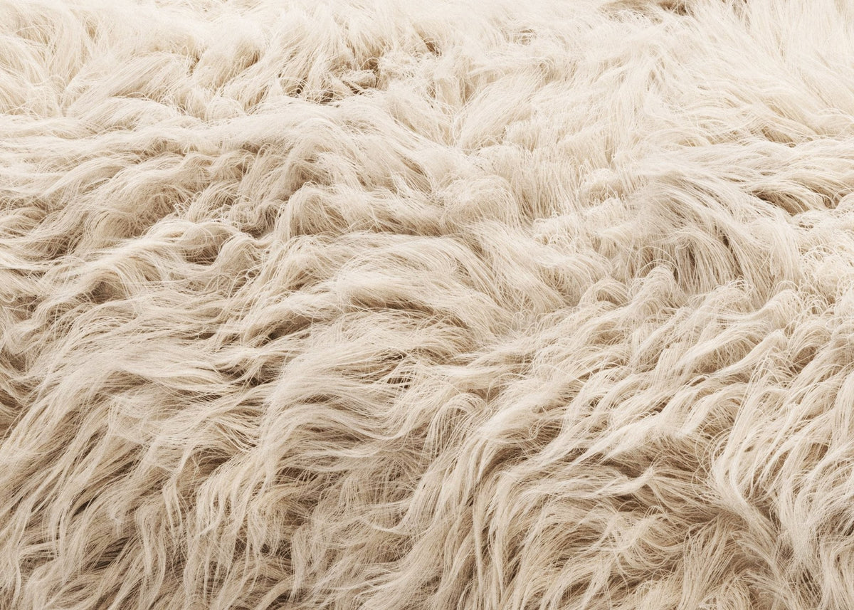 Poufs - Pouf Flokati Medium - Vetsak