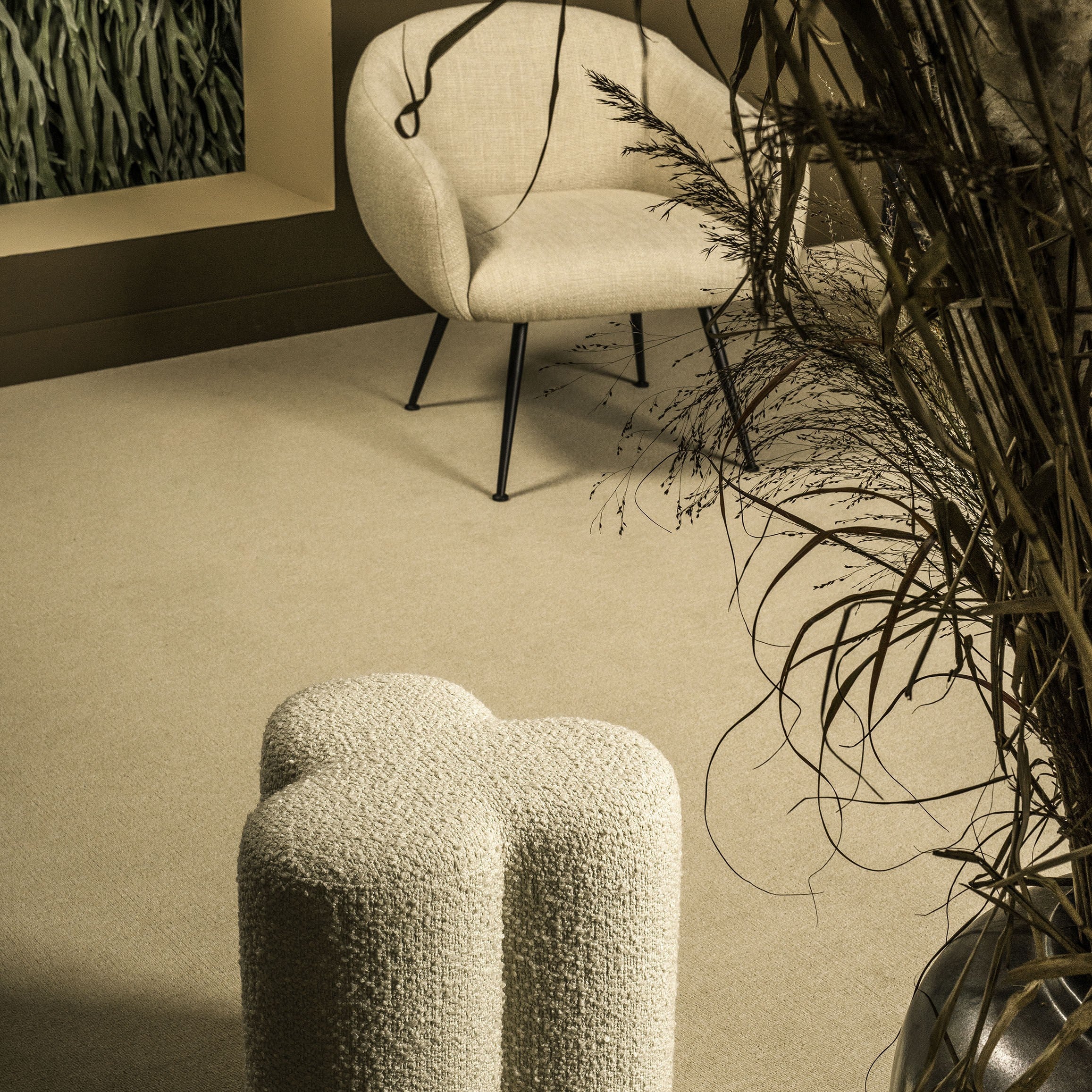 Poufs - Pouf trèfle Clover Boucle - Pols Potten