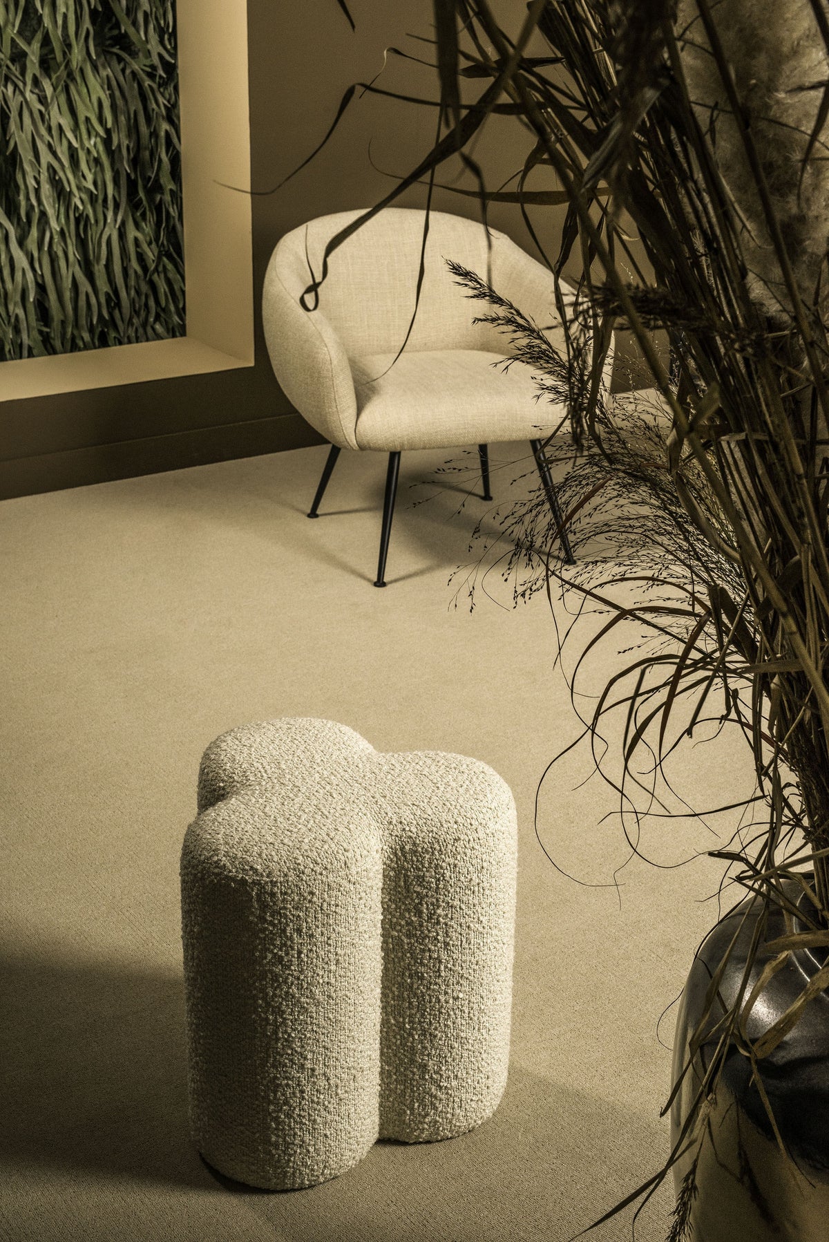 Poufs - Pouf trèfle Clover Boucle - Pols Potten