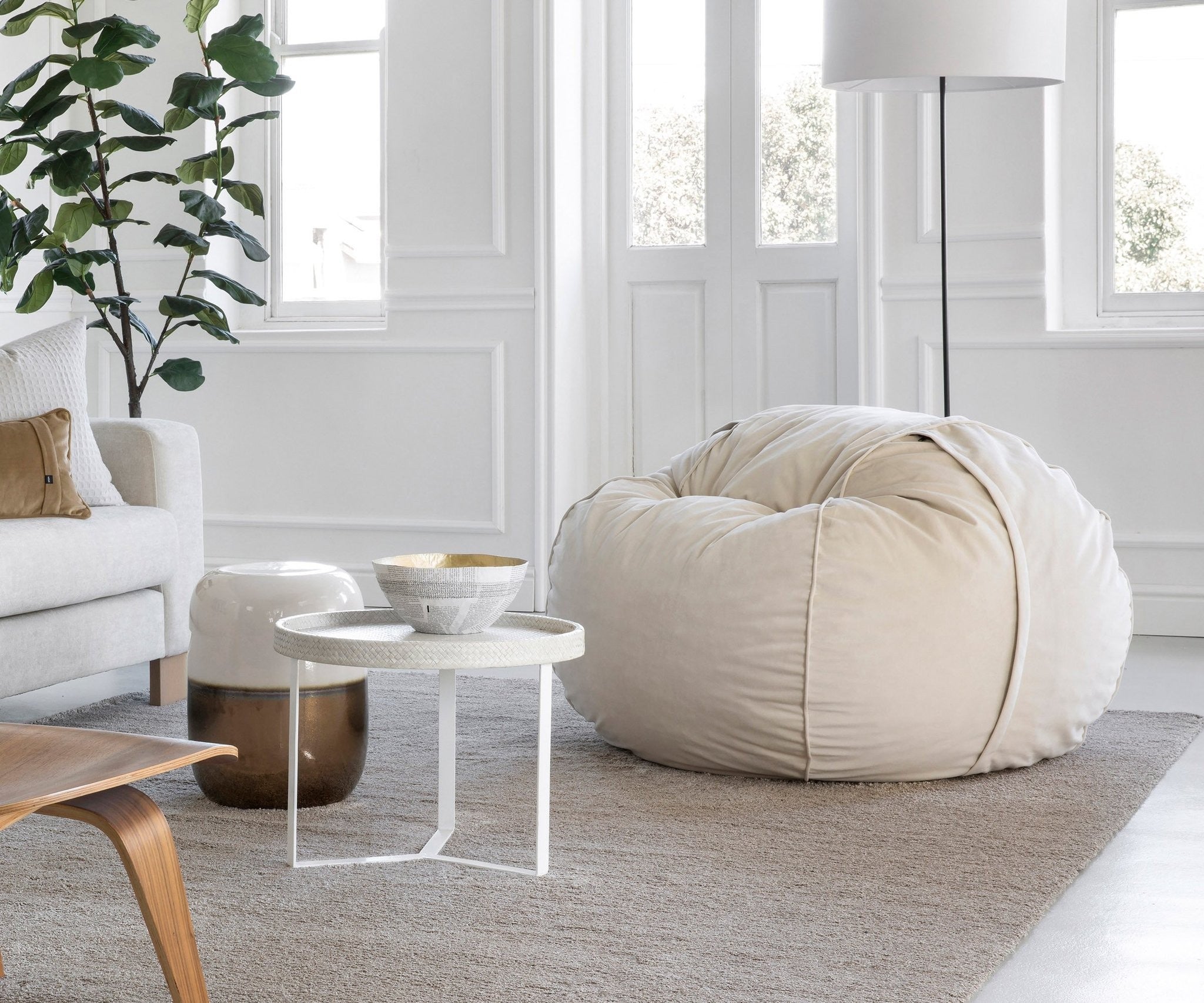 Poufs - Pouf Velvet Medium - Vetsak
