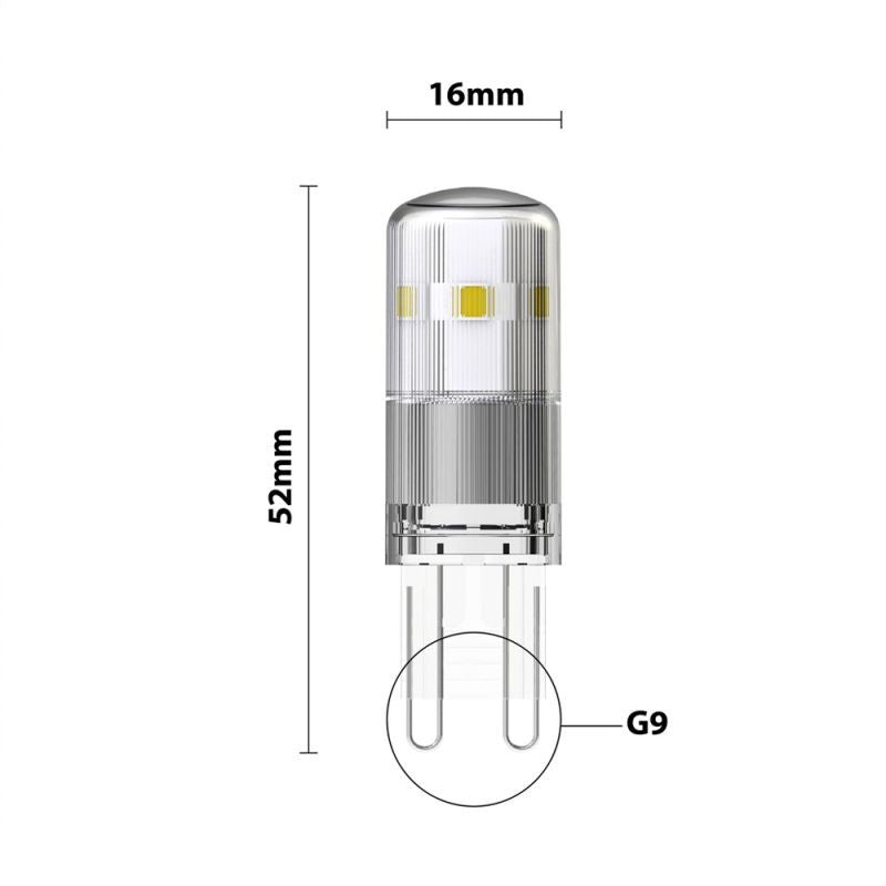 Racine - Ampoule LED G9 1.9W | 3000K - Noxion