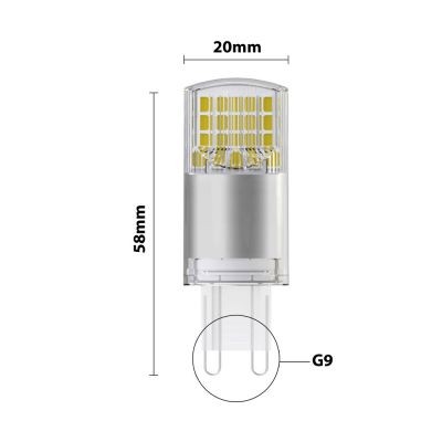 Racine - Ampoule LED G9 3.2W | 2700K Dimmable - Noxion