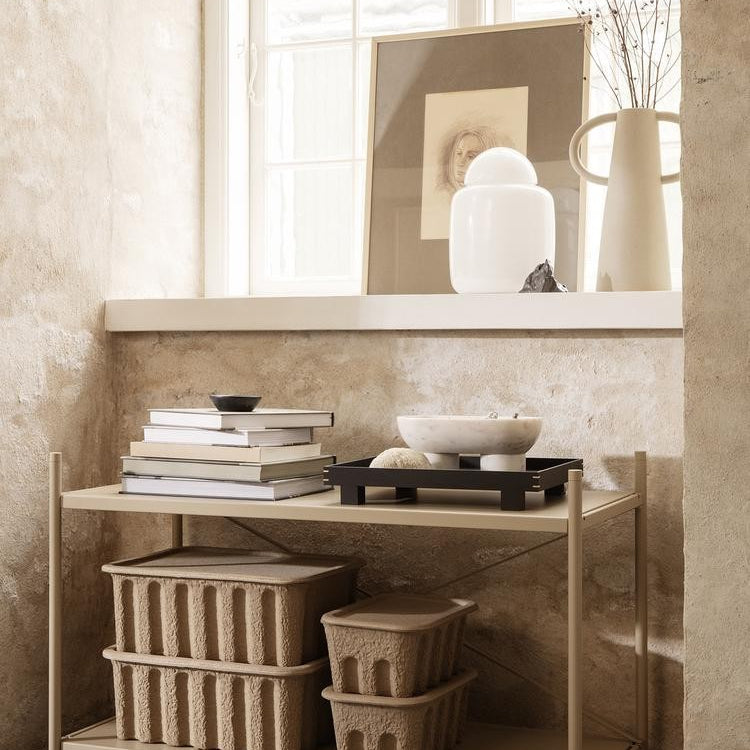 Rangements - Boîte Paper Pulp Large | Set de 2 - Ferm Living