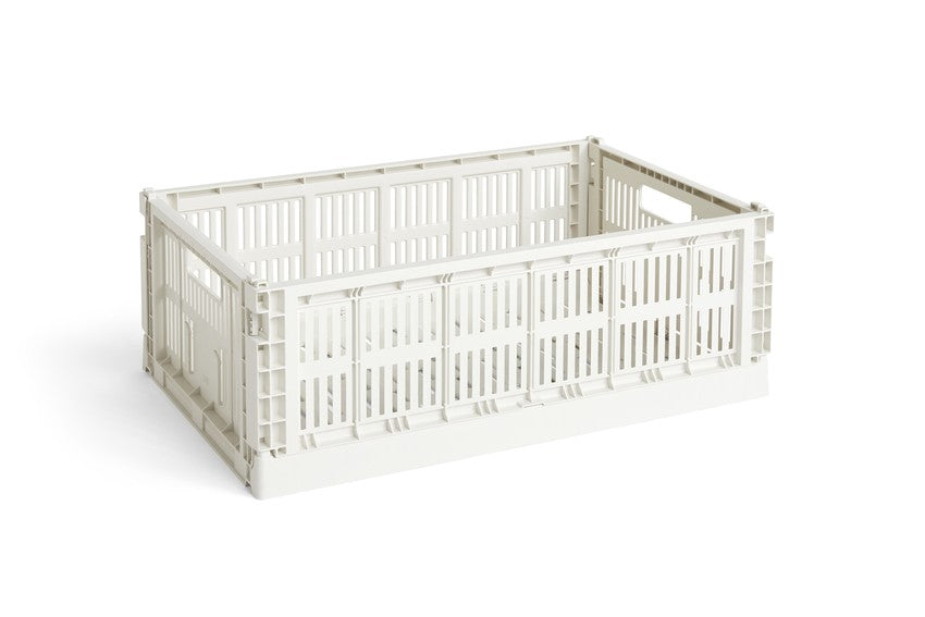 Rangements - Panier Colour Crate L | Off-white - Hay