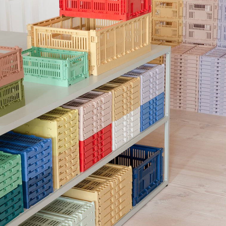 Rangements - Panier Colour Crate L | Off-white - Hay