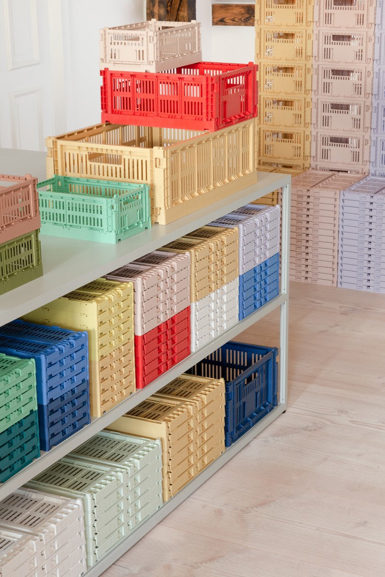 Rangements - Panier Colour Crate L | Off-white - Hay