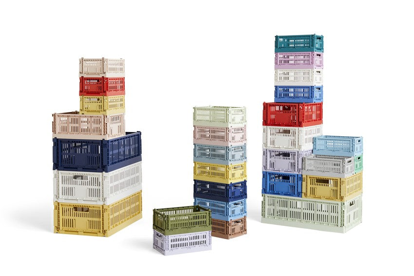 Rangements - Panier Colour Crate L | Off-white - Hay