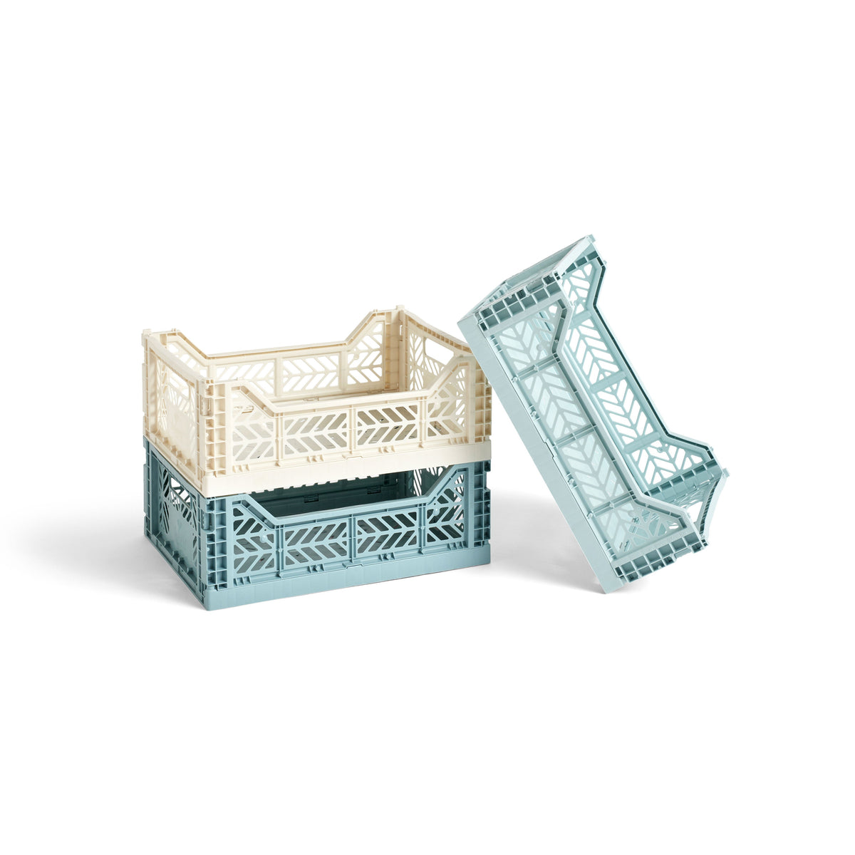 Rangements - Panier Colour Crate M | Arctic Blue - Hay