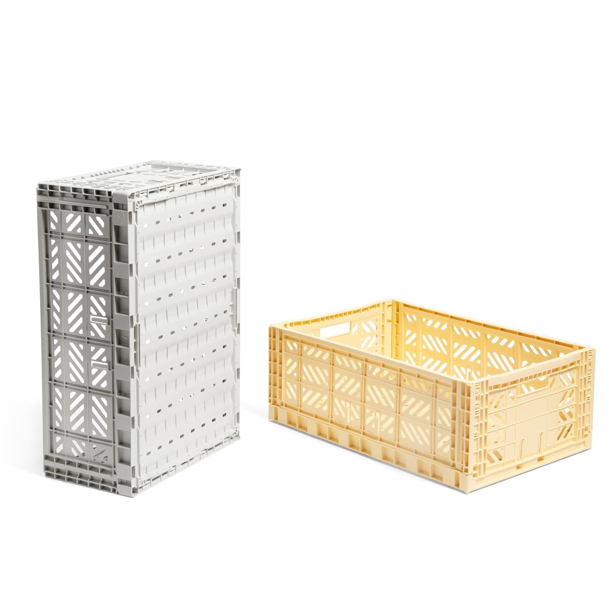 Rangements - Panier Colour Crate M | Light Yellow - Hay