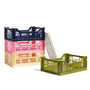 Rangements - Panier Colour Crate M | Light Yellow - Hay