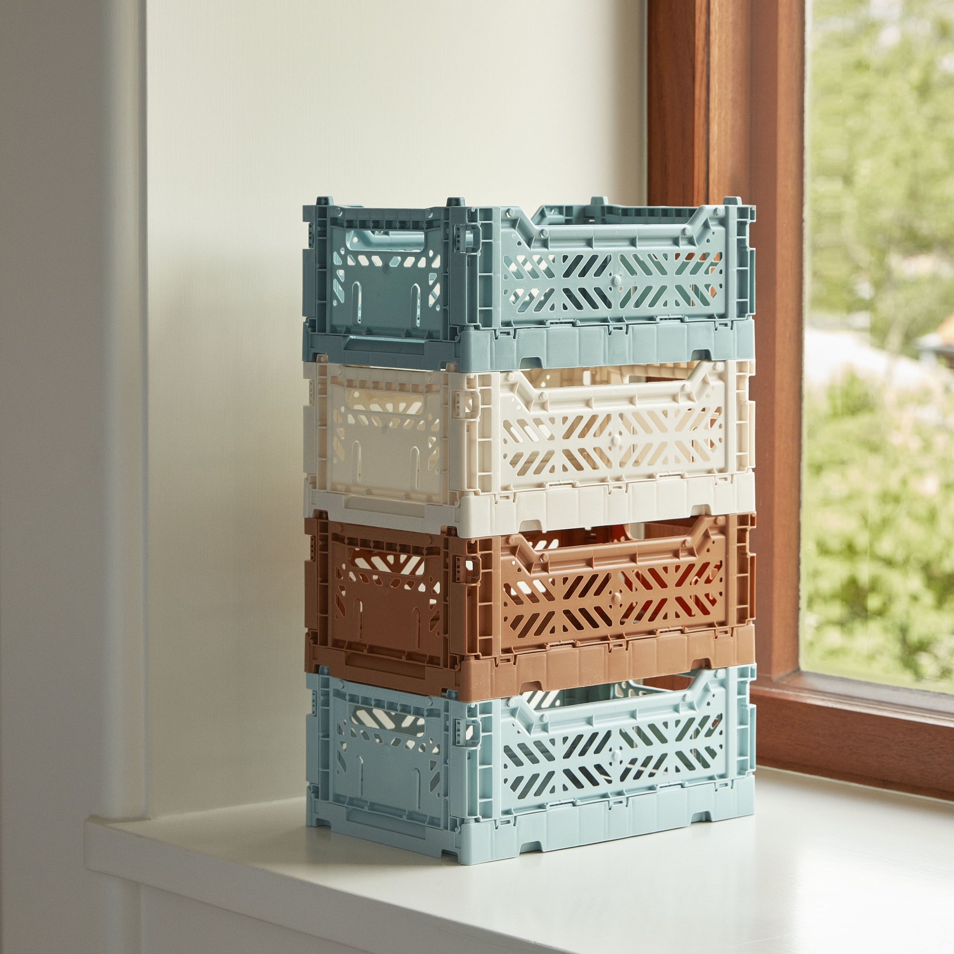 Rangements - Panier Colour Crate S | Nougat - Hay