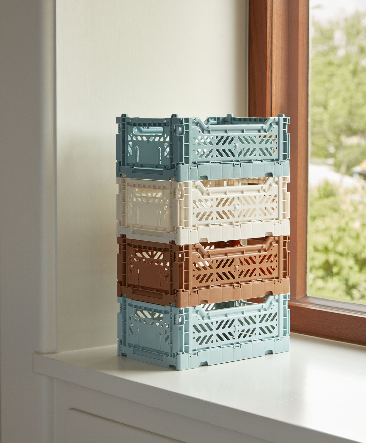 Rangements - Panier Colour Crate S | Nougat - Hay