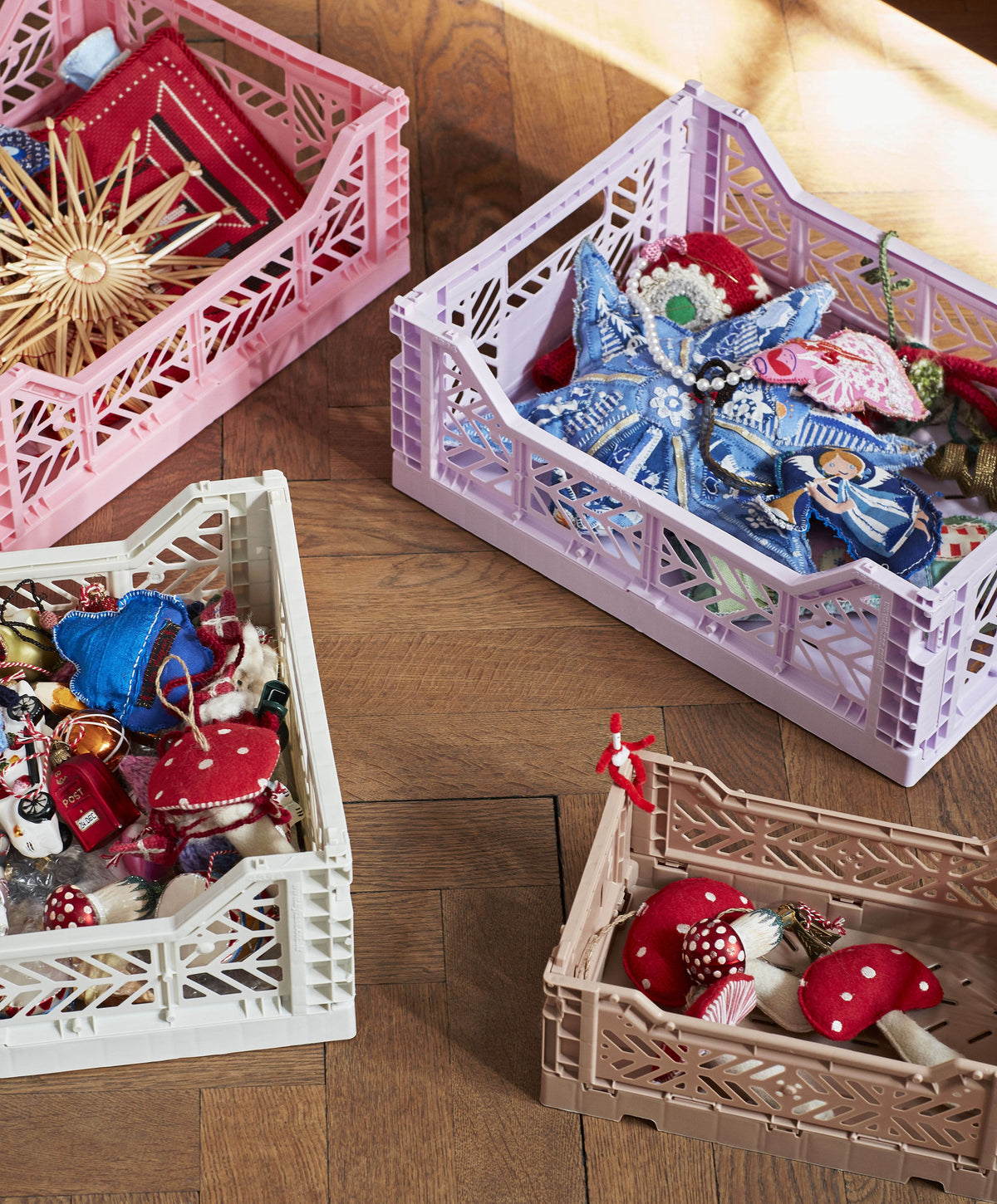 Rangements - Panier Colour Crate S | Nougat - Hay