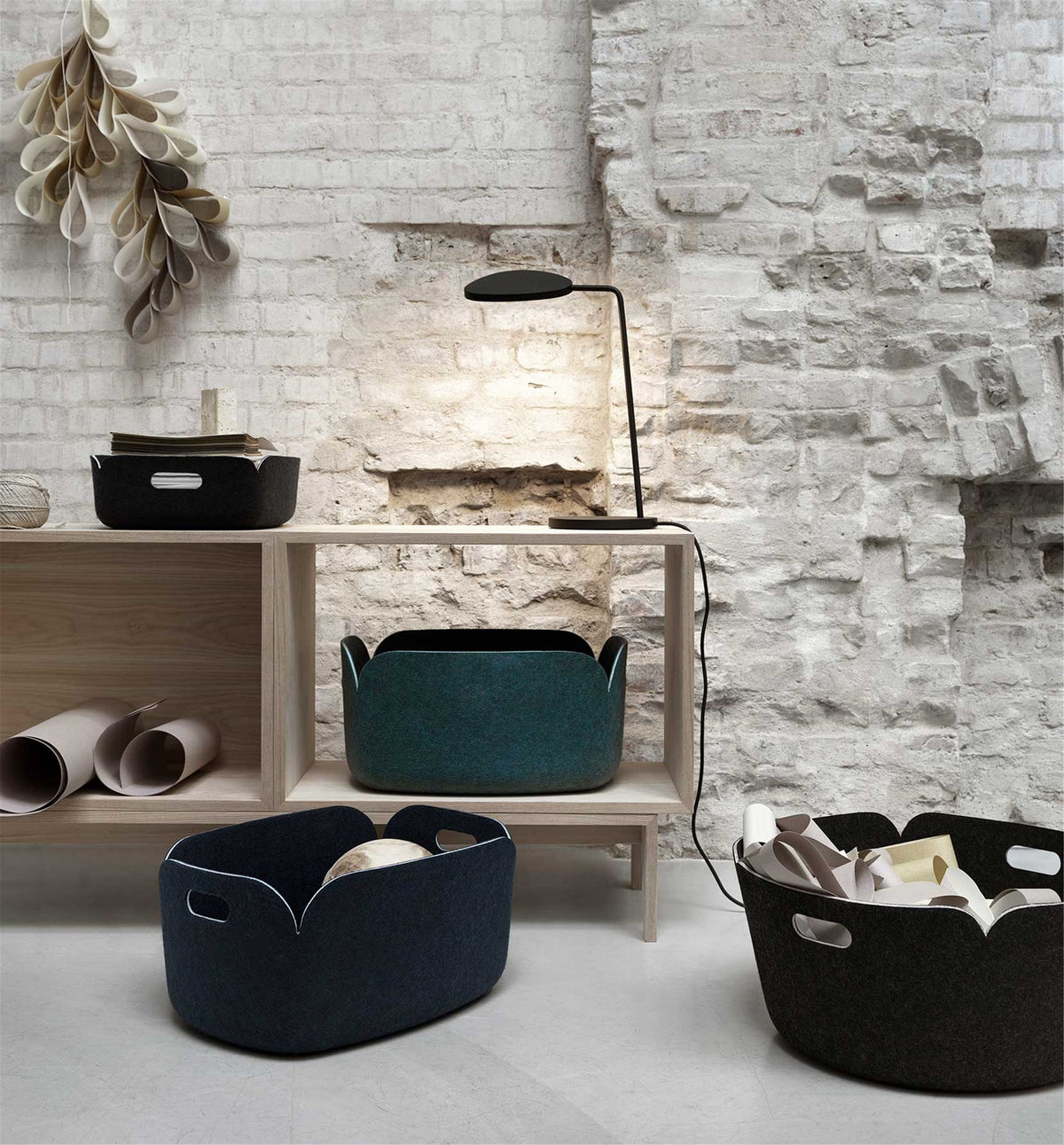 Rangements - Panier de rangement Restore Large - Muuto