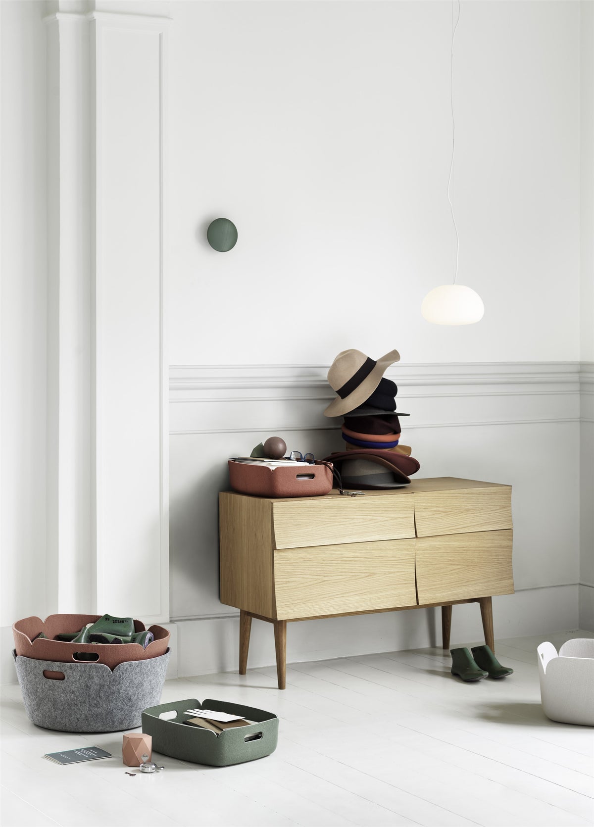 Rangements - Panier de rangement Restore Large - Muuto