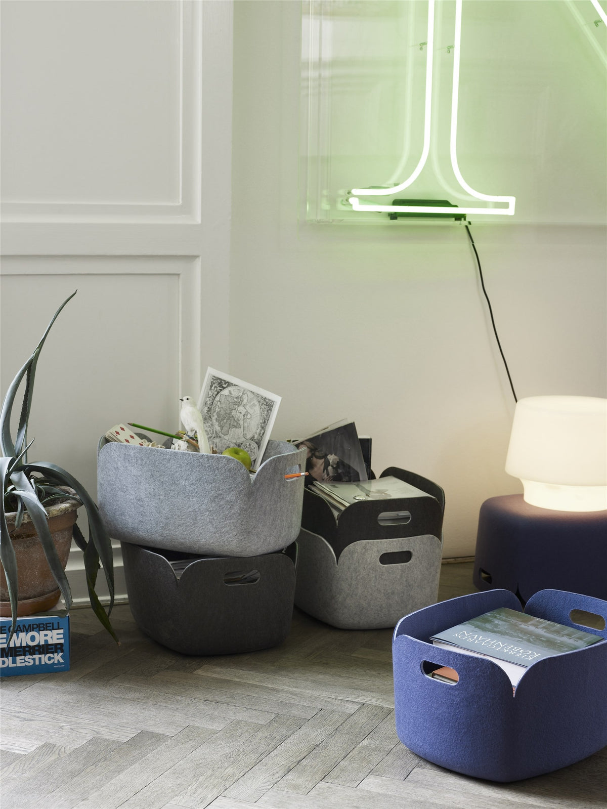 Rangements - Panier de rangement Restore Large - Muuto
