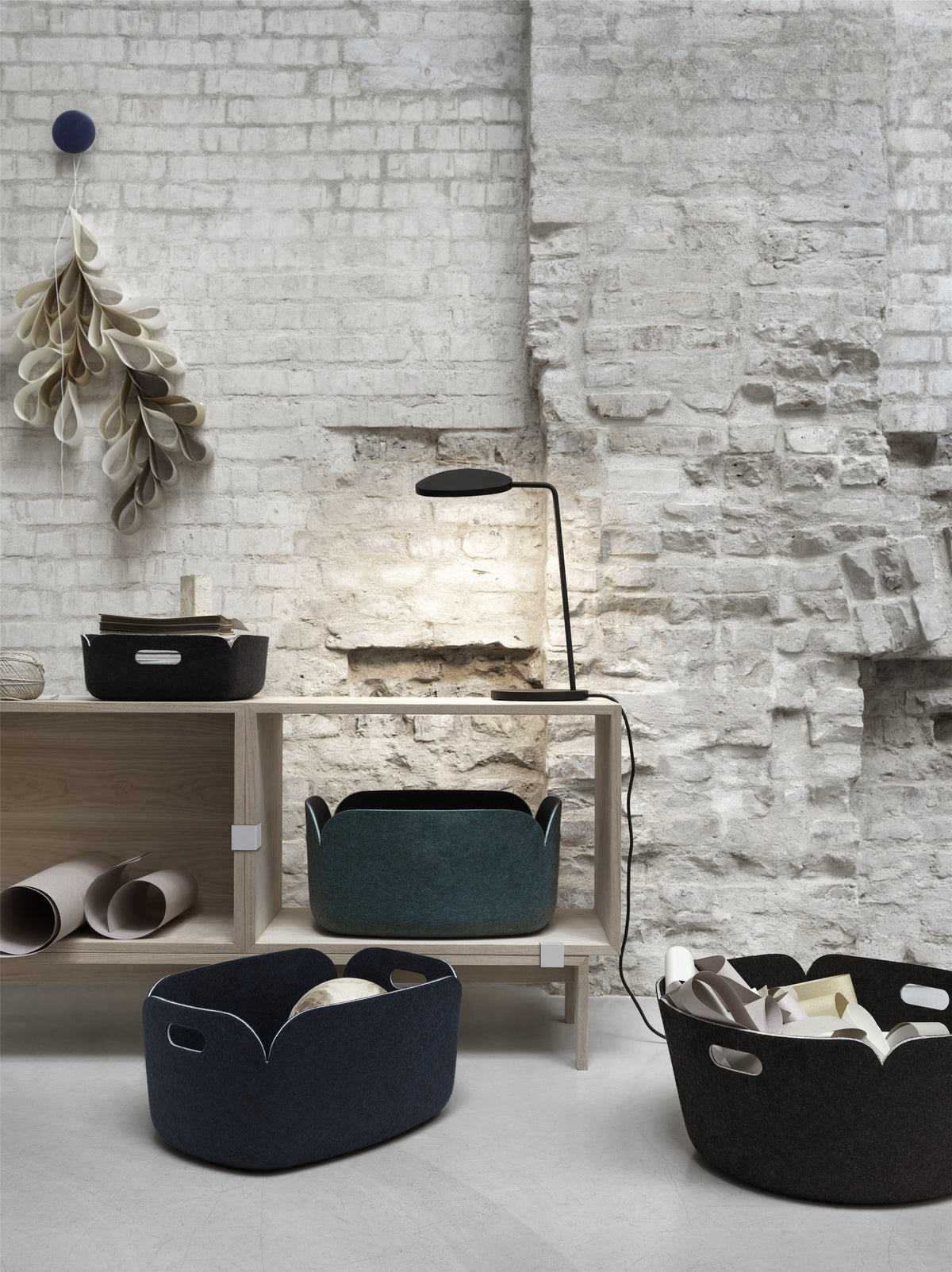 Rangements - Panier de rangement Restore Medium - Muuto
