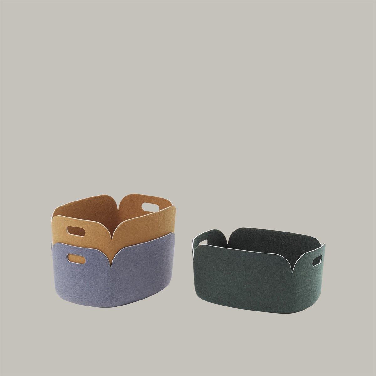 Rangements - Panier de rangement Restore Medium - Muuto