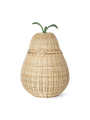Rangements - Panier en rotin Pear Braided Large - Ferm Living