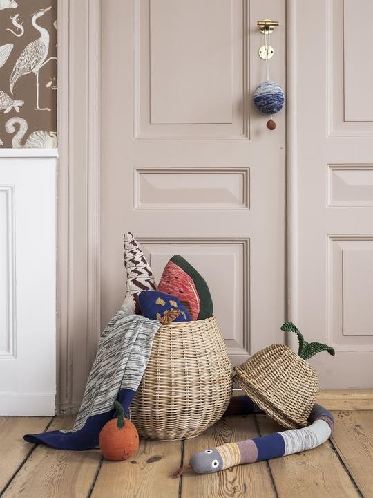 Rangements - Panier en rotin Pear Braided Large - Ferm Living