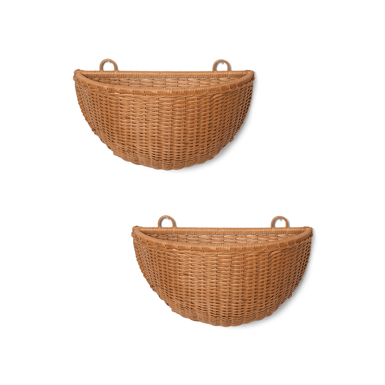 Rangements - Panier mural | Braided | Set de 2 - Ferm Living