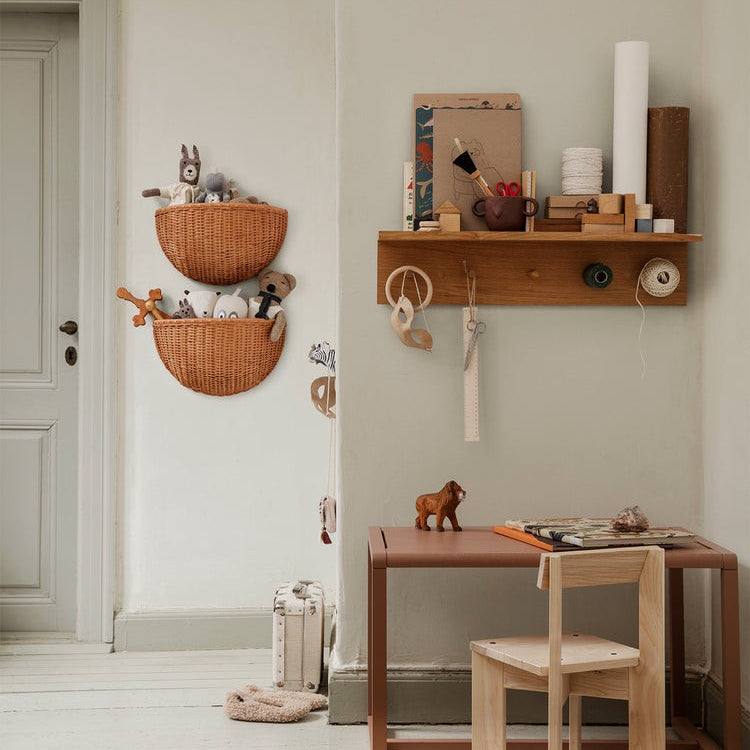 Rangements - Panier mural | Braided | Set de 2 - Ferm Living
