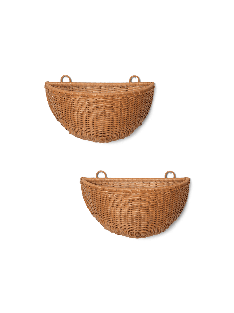 Rangements - Panier mural | Braided | Set de 2 - Ferm Living