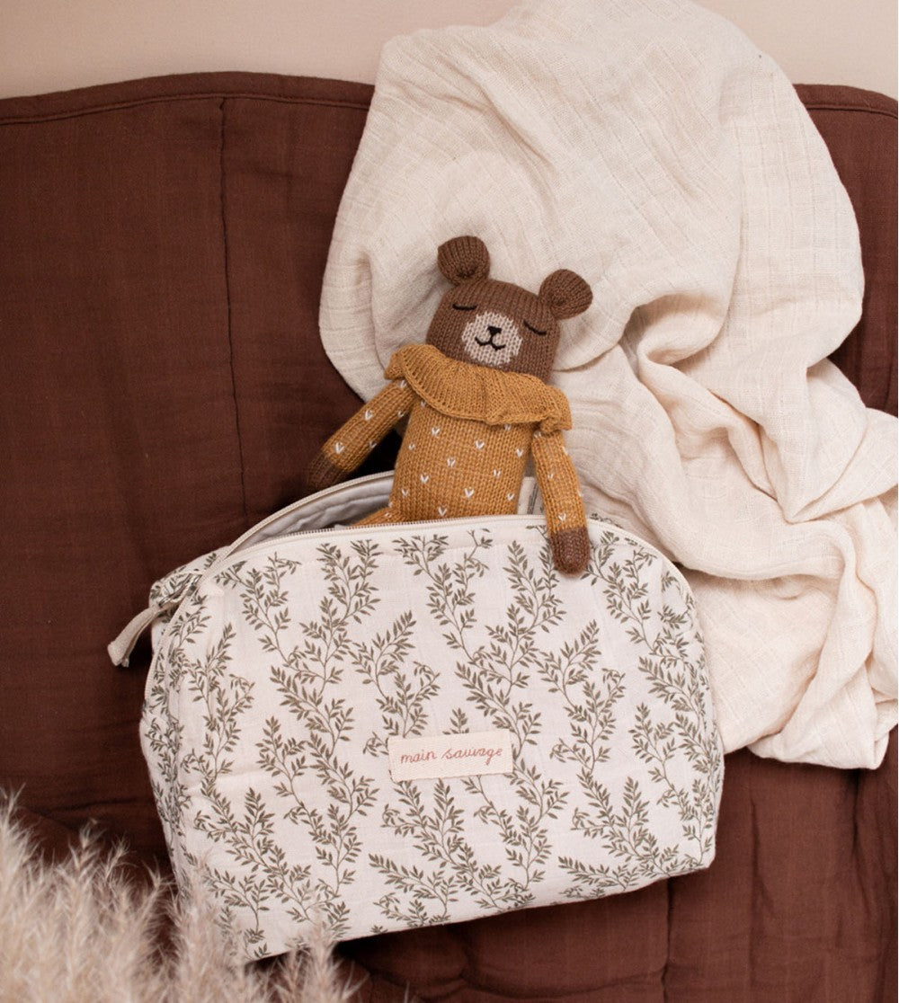 Sacs & Accessoires - Trousse de toilette | Bay Leaves - Main Sauvage