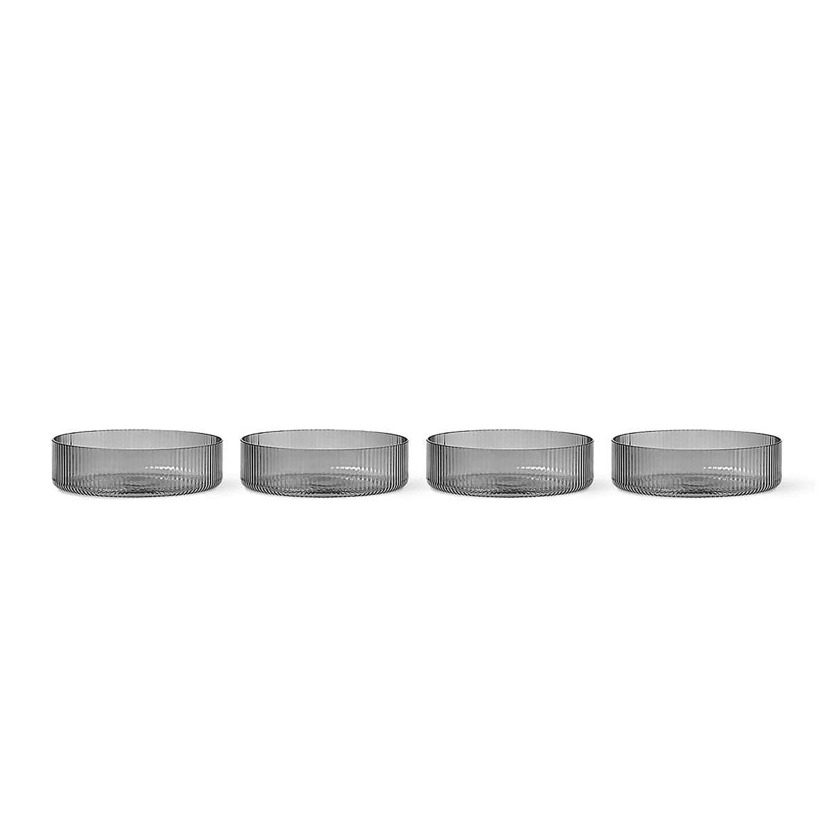 Saladiers, coupes & bols - Coupelle | Ripple | Set de 4 - Ferm Living