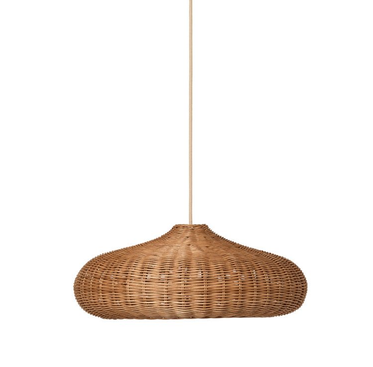 Suspensions - Abat-jour en rotin Braided Disc - Ferm Living