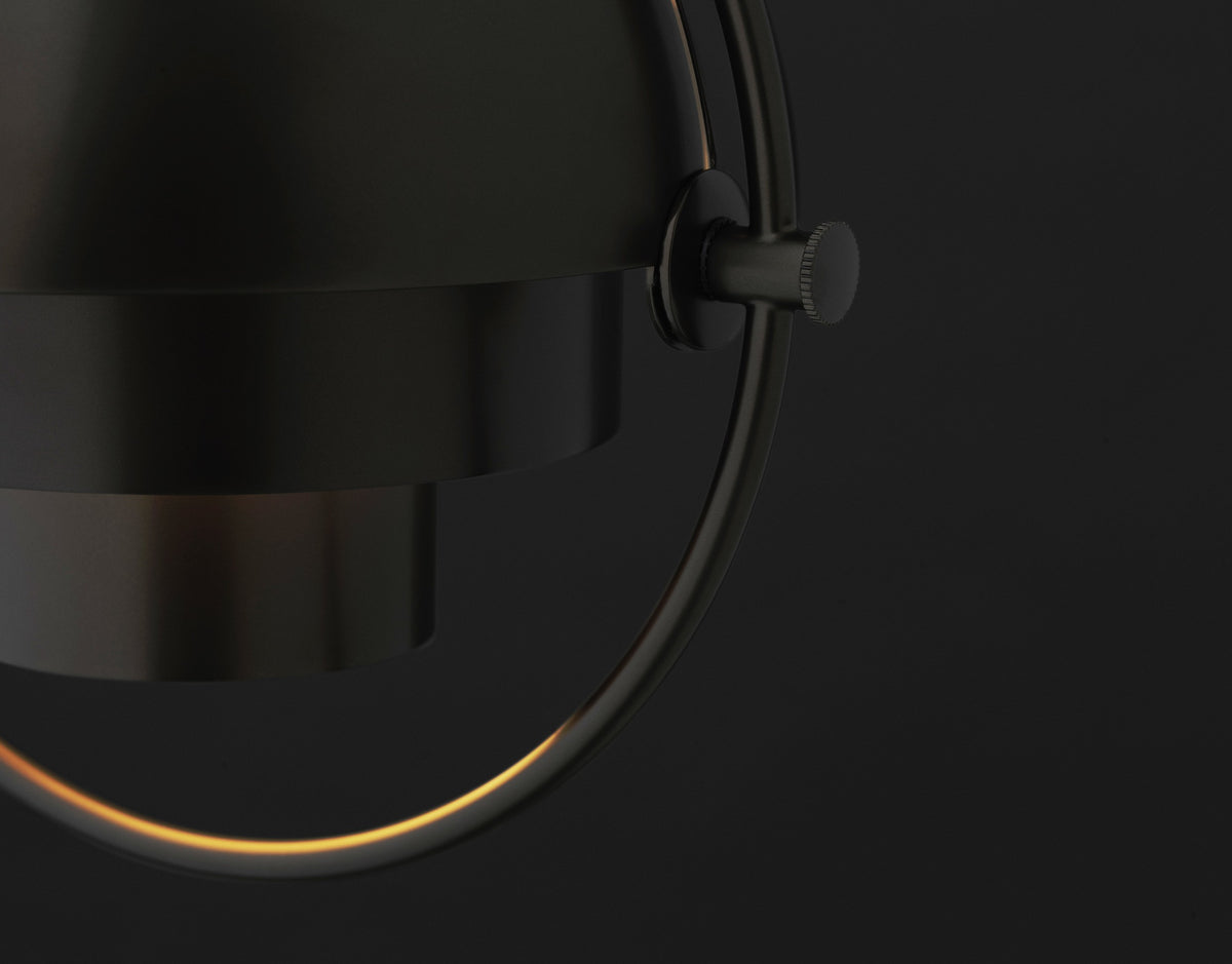 Suspensions - Suspension Multi-Lite Large Black Brass - Gubi