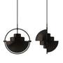 Suspensions - Suspension Multi-Lite Small Black Brass - Gubi