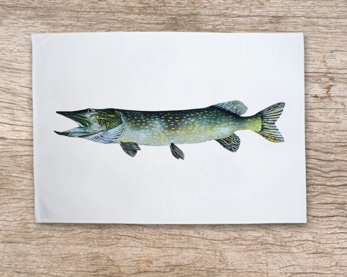 Table & Cuisine - Torchon | Le Brochet - Varek Illustrations