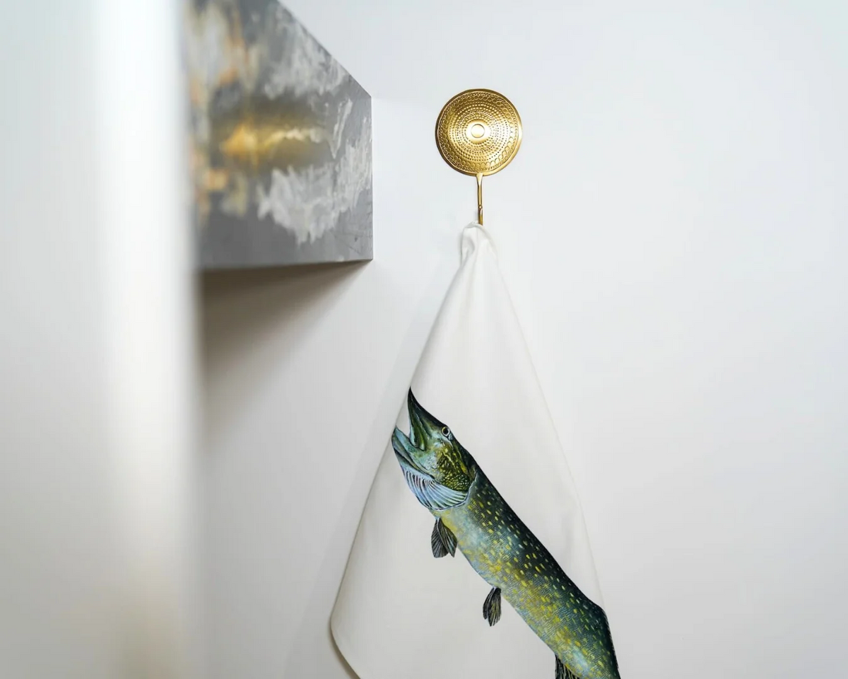 Table & Cuisine - Torchon | Le Brochet - Varek Illustrations