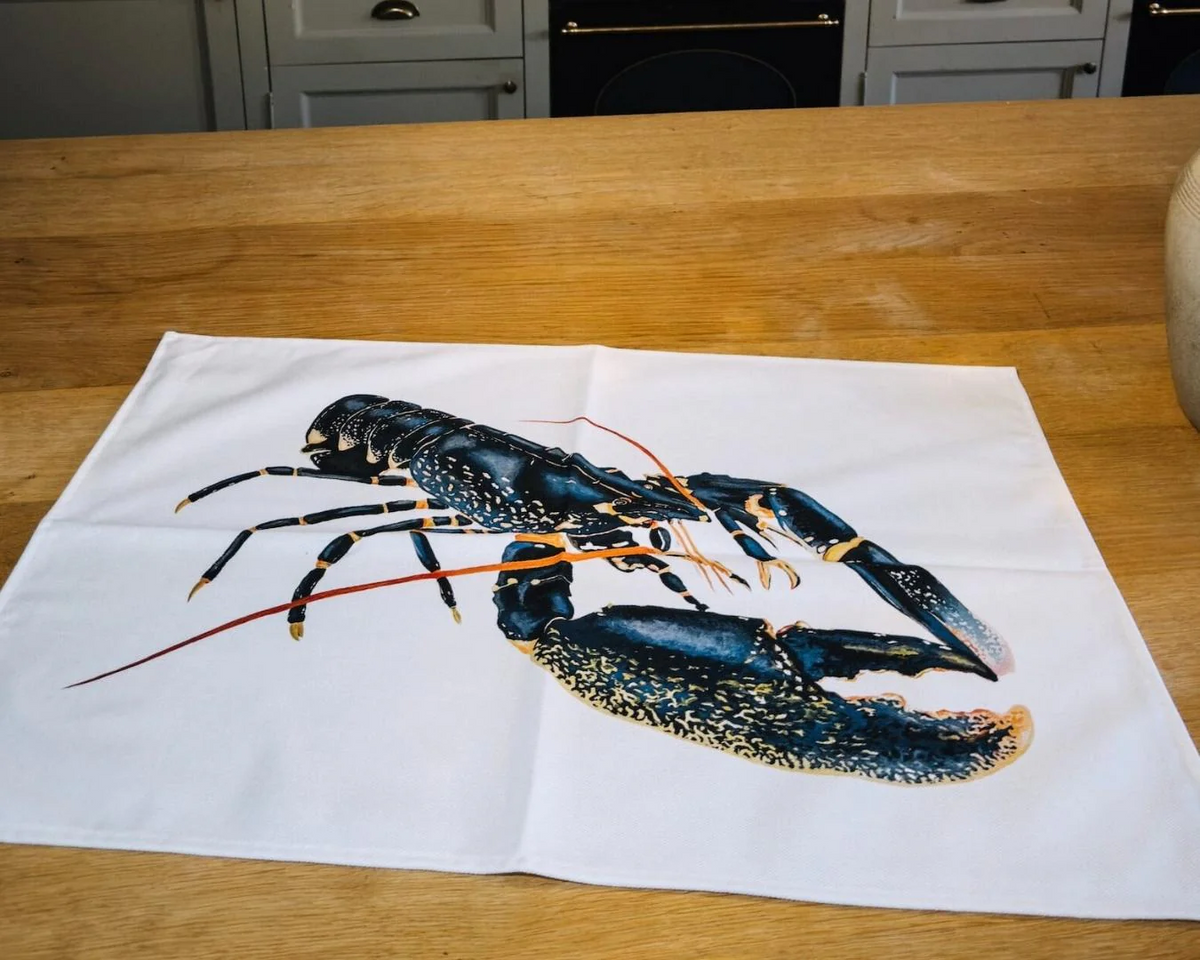Table & Cuisine - Torchon | Le Homard - Varek - Illustrations