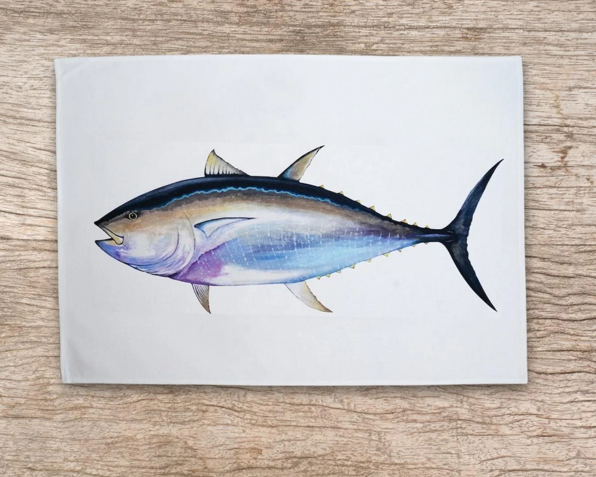 Table & Cuisine - Torchon | Le Thon Rouge - Varek Illustrations