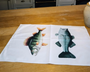 Table & Cuisine - Torchon | Les Carnassiers d'eau douce - Varek Illustrations