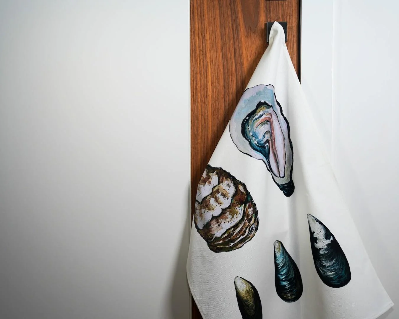Table & Cuisine - Torchon | Les Coquillages - Varek Illustrations