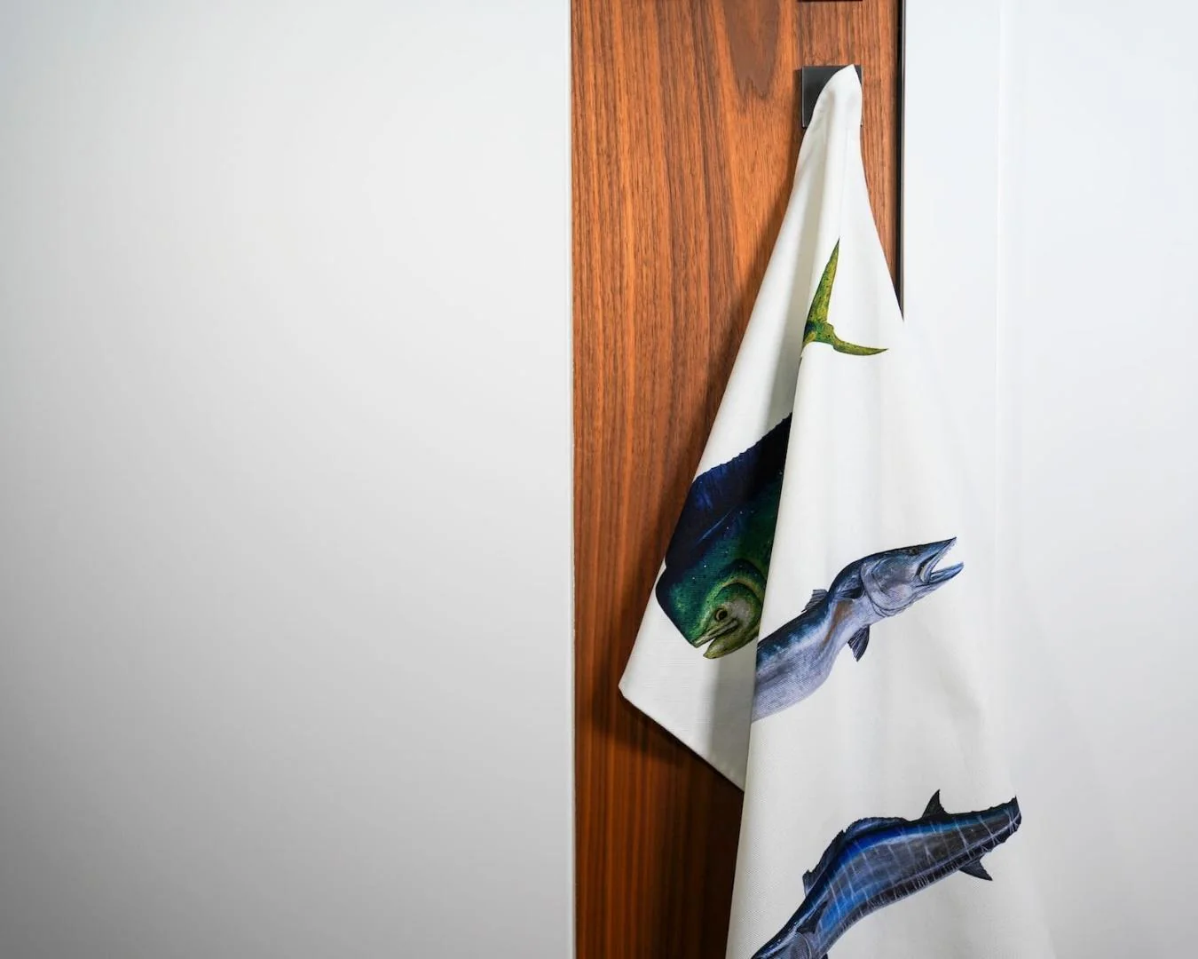 Table & Cuisine - Torchon | Les Poissons Exotiques - Varek Illustrations