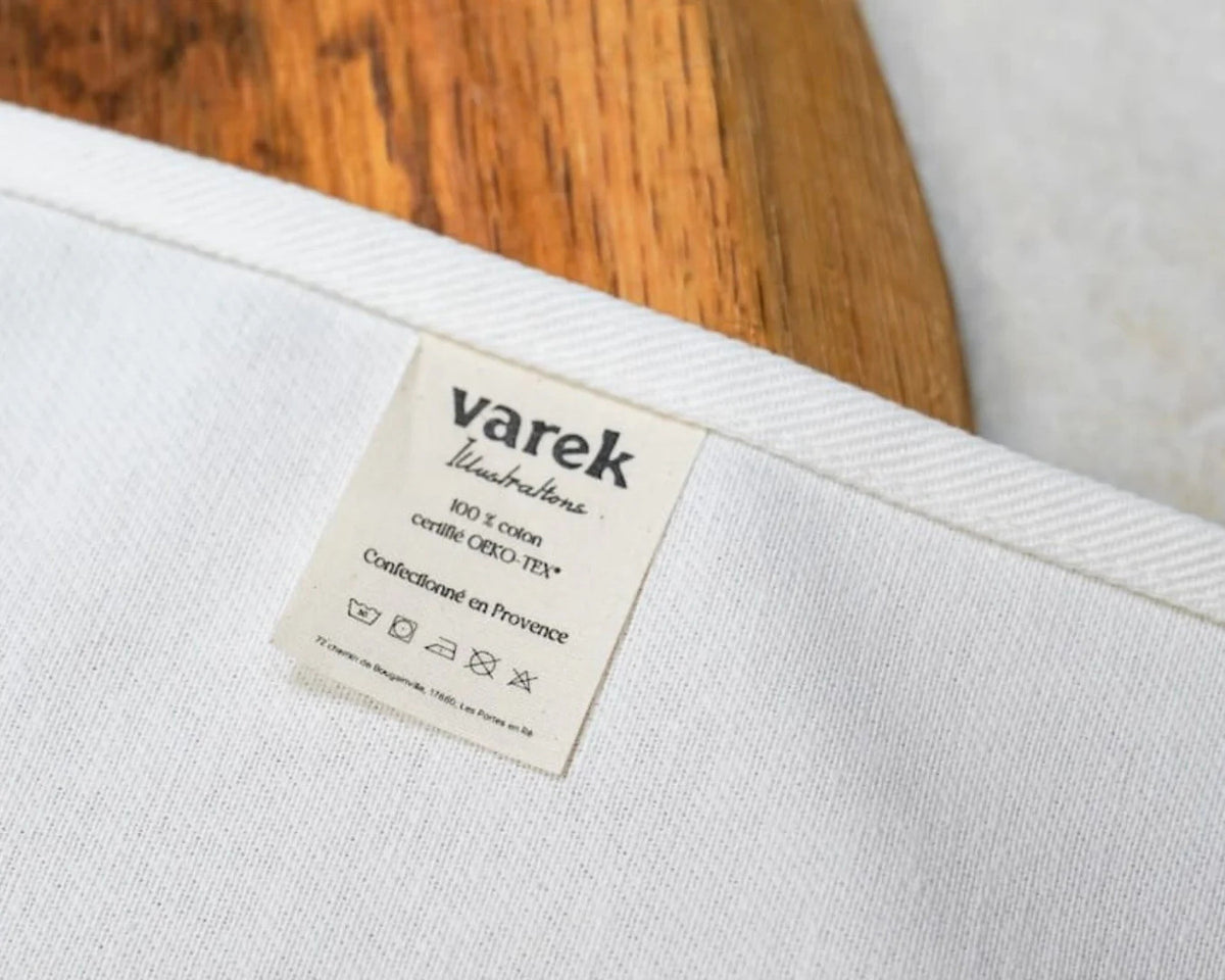 Table & Cuisine - Torchon | Les Salmonidés - Varek Illustrations